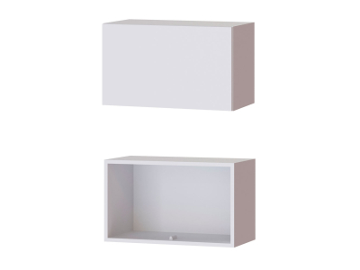 Кухонный шкаф верхний 600х360 Плейона (белый)