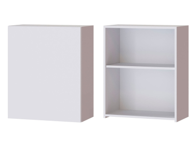 Кухонный шкаф верхний 600 Плейона (белый) Кухонный шкаф верхний 600 Плейона (белый)