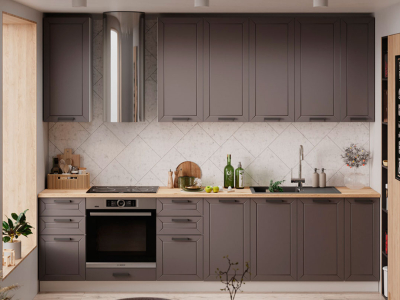 Кухня 2.9 метра "Альфа" вулкан Кухня 2.9 метра "Альфа" вулкан