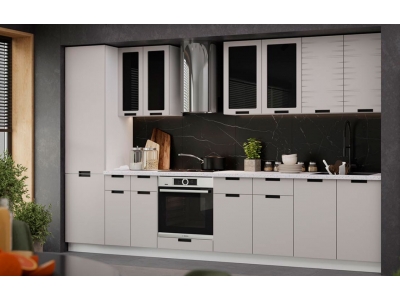 Кухня 3.2 метра "Сахара" мокко