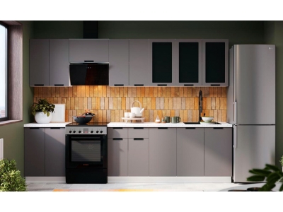 Кухонный гарнитур 3 метра "Сахара"