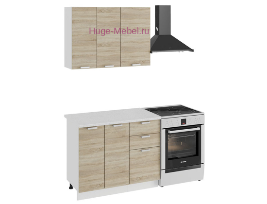 Кухня 1 метр "Дуб Сонома"