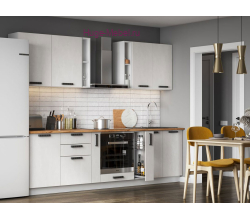 Белая кухня 2.8 метра "Пасаденна"