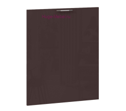 Фасад для посудомоечной машины 600 мм Ф-105 шоколад глянец (Ксения)