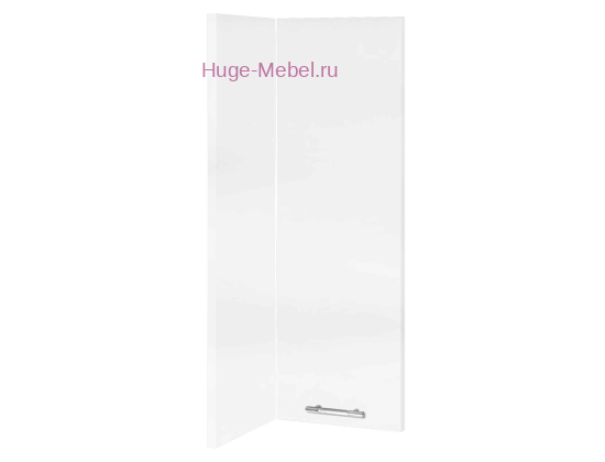 Кухонный фасад Ф-228 белый глянец (Ксения)