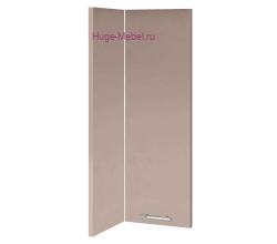 Кухонный фасад Ф-128 кофе с молоком глянец (Ксения)