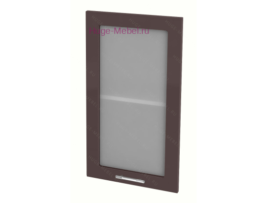 Кухонный фасад Ф-235 шоколад глянец (Ксения)
