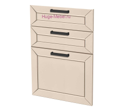 Кухонный фасад Ф-23 холст брюле (Альфа)