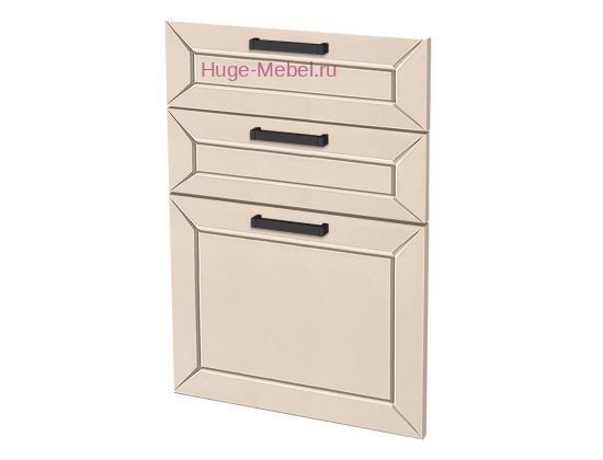 Кухонный фасад Ф-33 холст брюле (Альфа)