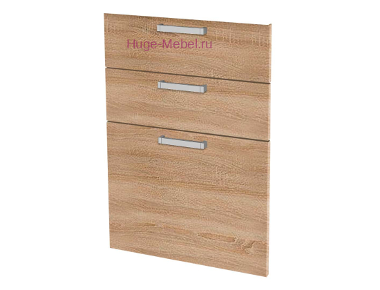 Кухонный фасад Ф-43 дуб сонома (Бетон)