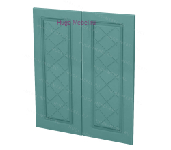 Кухонный фасад Ф-40 Дуб бирюза (Модена)