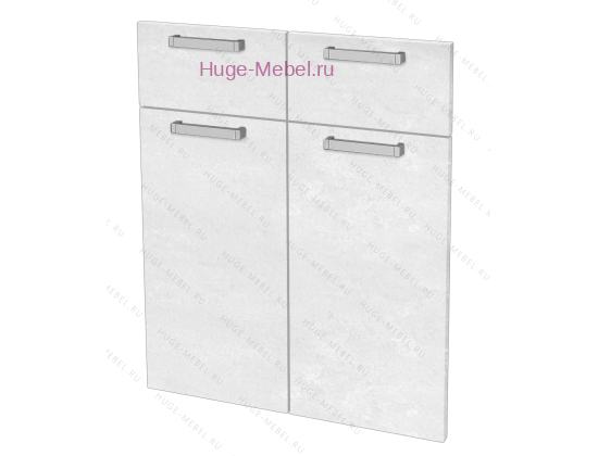 Кухонный фасад Ф-51-М бетон снежный (Бетон)