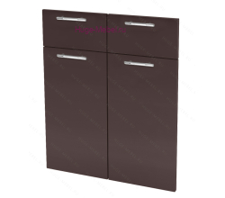 Кухонный фасад Ф-41-М Шоколад (Ксения)
