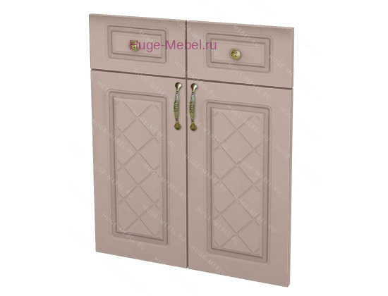 Кухонный фасад Ф-41-М Дуб Кофе (Модена)