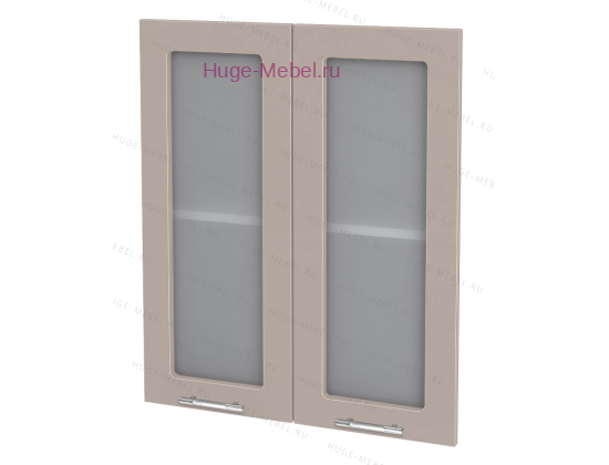 Кухонный фасад Ф-245 кофе с молоком глянец (Ксения)