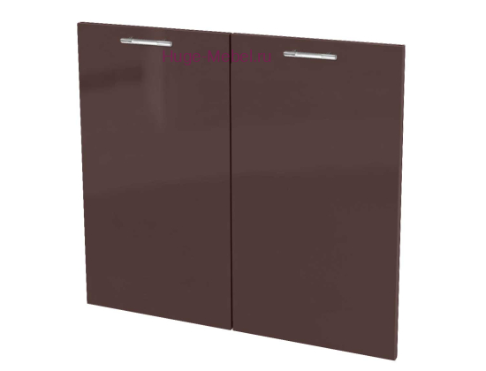 Кухонный фасад Ф-250 шоколад глянец (Ксения)