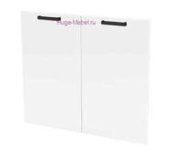 Кухонный фасад Ф-50 белый бриллиант (Пасаденна)