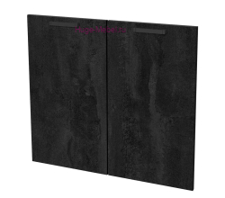 Кухонный фасад Ф-40 угольный камень (Пасаденна)