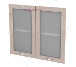 Кухонный фасад Ф-55 кофе с молоком глянец (Ксения)