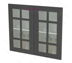 Кухонный фасад Ф-255 графит (Мария)