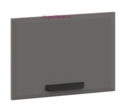 Кухонный фасад Ф-118 асфальт суперматовый (Призма)