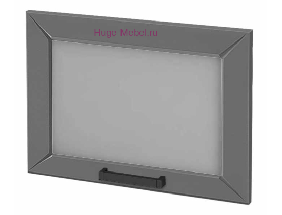 Кухонный фасад Ф-86 холст вулкан (Альфа)