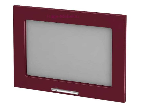 Кухонный фасад Ф-84 бордо глянец (Ксения)