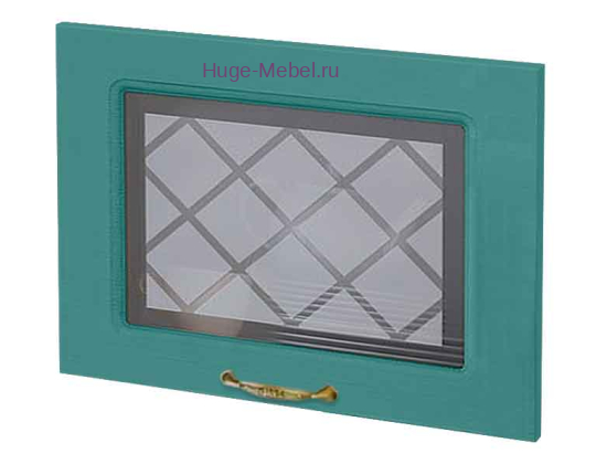 Кухонный фасад Ф-84 дуб бирюза (Модена)