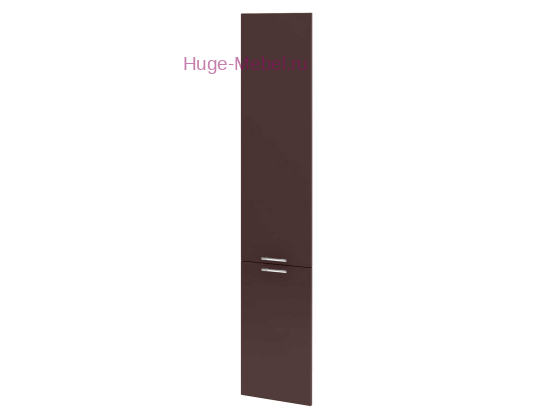 Кухонный фасад Ф-91 шоколад глянец (Ксения)