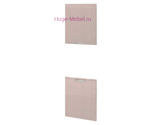 Кухонный фасад Ф-292 кофе с молоком глянец (Ксения)