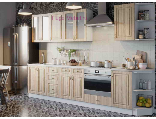 Кухня 2.9 метра "Юлия дуб сонома"