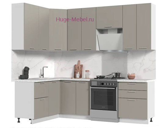 Угловая кухня 240х140 "Катрин"