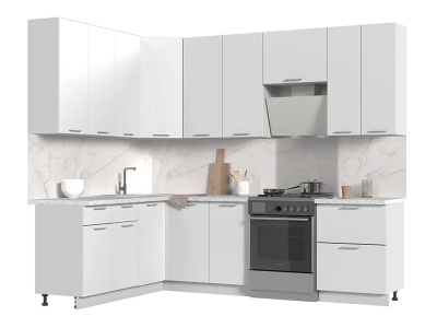 Высокая угловая кухня 260х180 "Катрин"