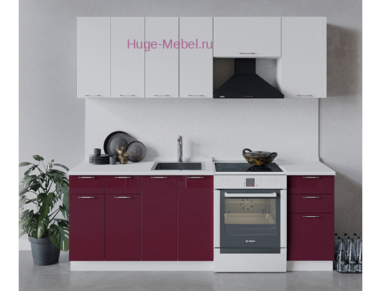 Кухня 220 см "Ксения"