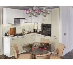 Угловая кухня 200х220 "Ксения глянец"