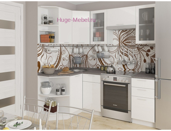 Небольшая угловая кухня "Ксения 130х200"