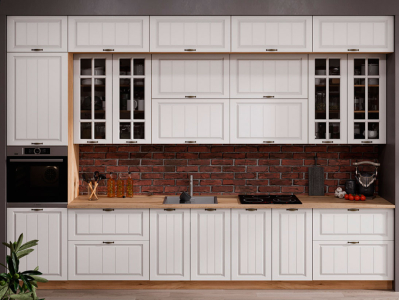 Кухня 3.8 метра "Мария" высотой 2.7