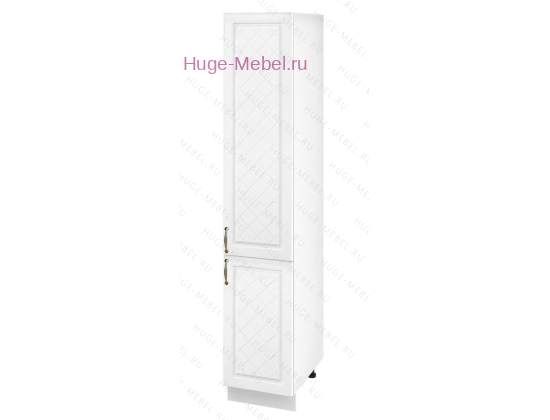 Кухонный пенал напольный 400 Модена (дуб белый)