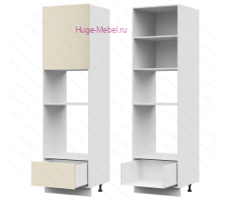 Пенал кухонный для встраиваемой техники 600 Катрин (крем)