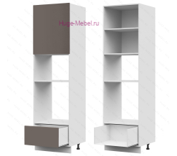 Пенал кухонный для встраиваемой техники 600 Катрин (муссон)