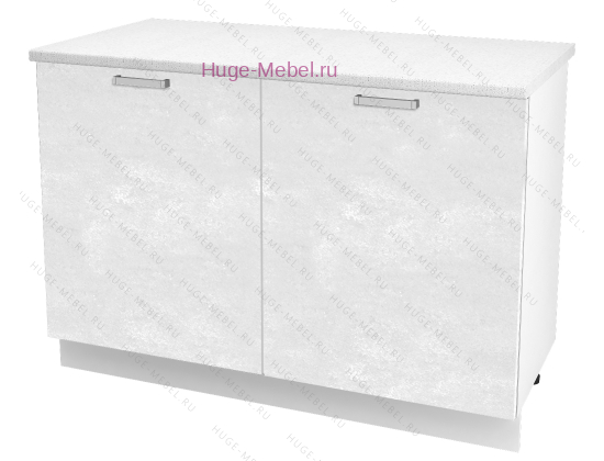 Шкаф кухонный нижний 1000 Бетон (бетон белый)