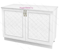 Шкаф кухонный нижний 1000 Модена (дуб белый)