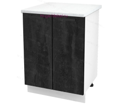 Шкаф кухонный нижний 600 Пасаденна (угольный камень)