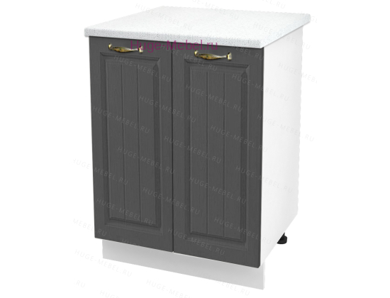 Шкаф кухонный нижний 600 Мария (графит)