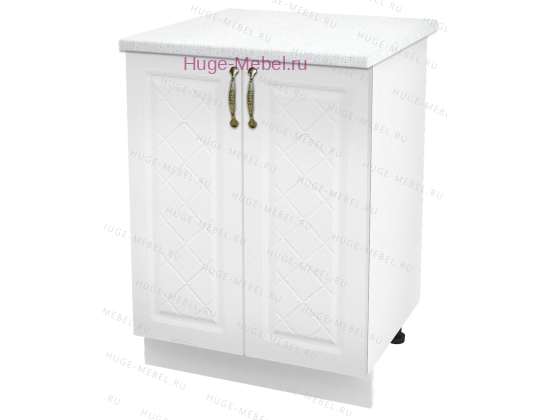 Шкаф кухонный нижний 600 Модена (дуб белый)