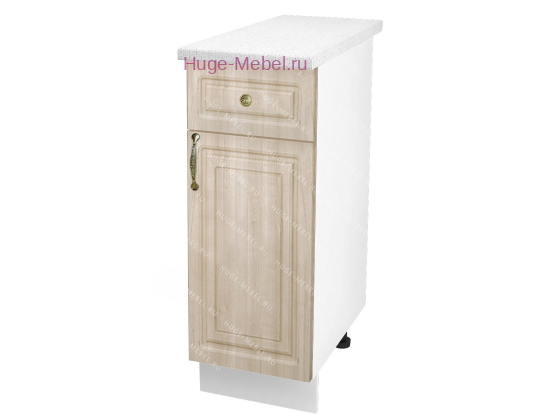 Нижний кухонный шкаф с ящиком  300 Юлия (дуб сонома)