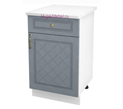 Нижний кухонный шкаф с ящиком 500 Модена (дуб серый)