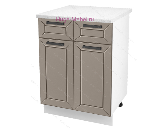 Нижний кухонный шкаф с ящиком  600 Альфа (латте)