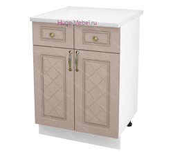 Нижний кухонный шкаф с ящиком  600 Модена (дуб кофе)