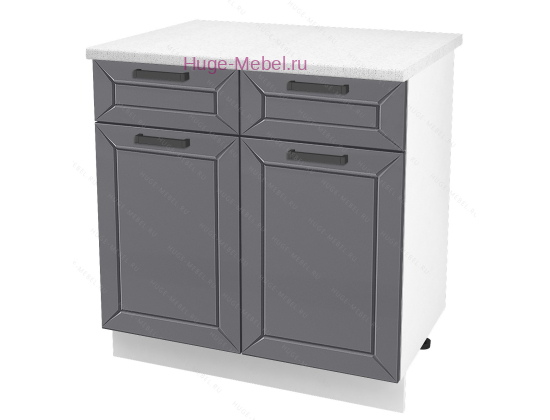 Нижний кухонный шкаф с ящиком  800 Альфа (вулкан)